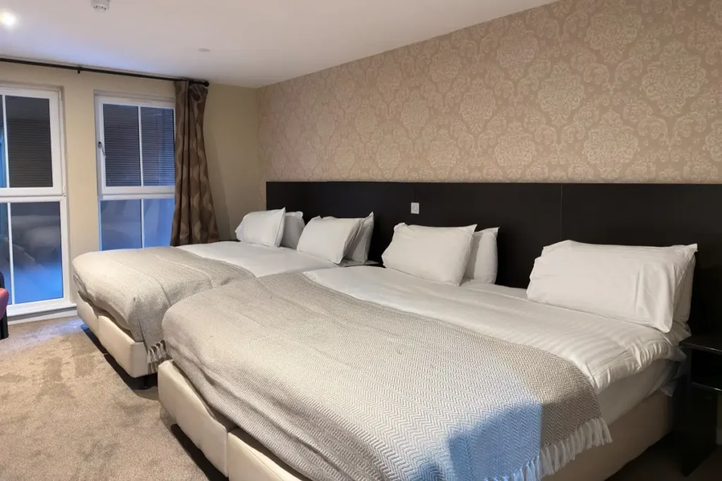 Executive Family Room with king and twin beds at Craigmonie Hotel Inverness