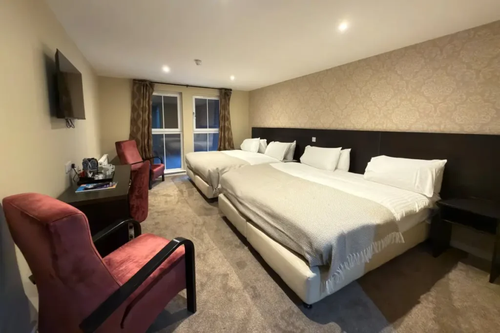 Executive Family Room with king and twin beds at Craigmonie Hotel Inverness